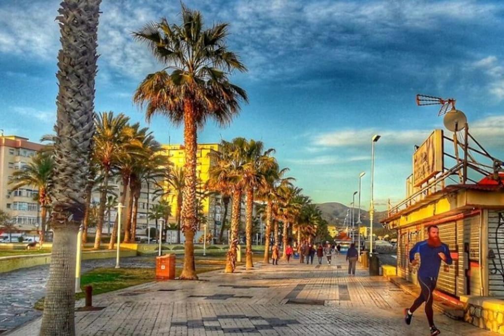 Playa Huelin Beach Málaga Exterior foto